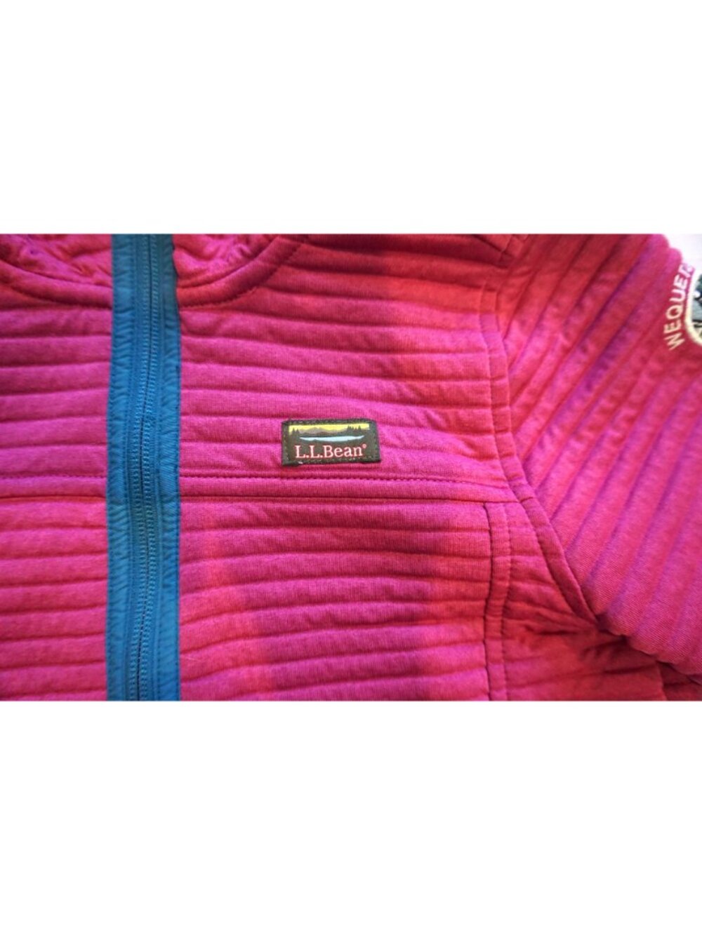 L.L.Bean Kids' Airlight Full-Zip Hoodie - Size 6X/7 - Picture 3 of 7